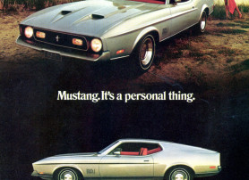Mustang. It’s a Personal Thing