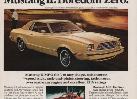 Mustang II. Boredom Zero